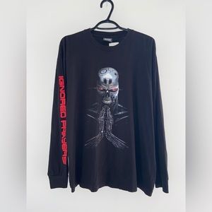 Ignored Prayers Long Sleeve Tee L Terminator UNI​​​